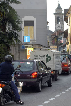 Locarno traffico nella zona 20