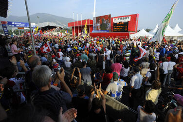 Ciclismo Ciclsimo foto d ambiente Mondiali Mendrisio 09