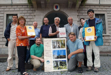 Bellinzona consegna firme Bellinzona consegna firme