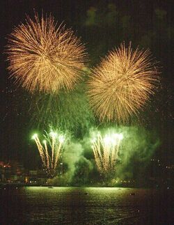 Campione d Italia gara fuochi d artificio