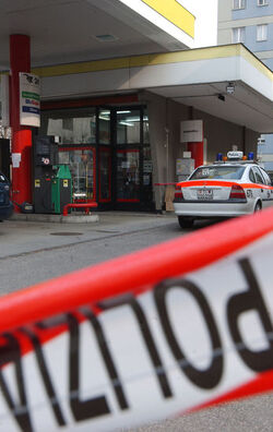 Chiasso rapina distributore AGIP