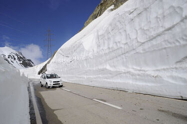 Passo della Novena sgombero neve