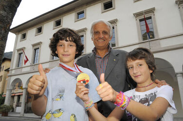 Riva S. Vitale premiazione bocciofili U11