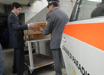 Bellinzona centro smistamento schede elettorali