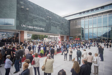 Lugano inaugurazione LAC Lugano Arte e Cultura