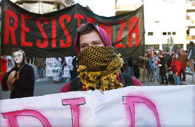 Lugano anti WEF manifestazione