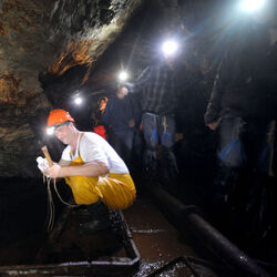 Sessa visita ex miniera d oro
