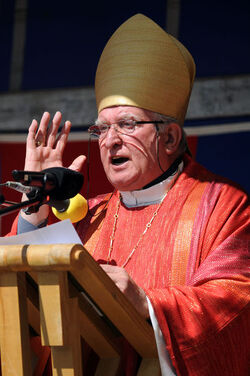 Passo San Gottardo vescovo Monsignor Pier Giacomo Grampa
