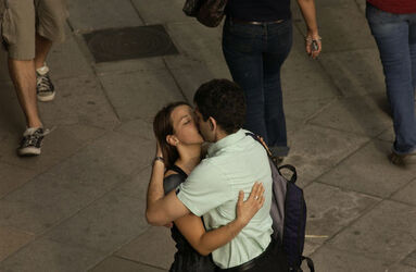 Viaggio in Argentina bacio argentino