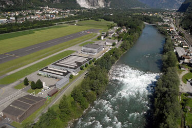 Lodrino veduta panoramica aeroporto