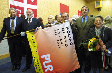 Lugano nuovo vessillo PLRT Molino Muovo