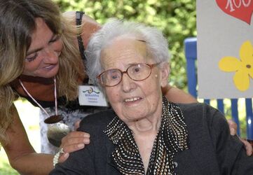 Lugano centenaria Irma Tunesi