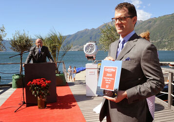 Ascona consegna premio GaultMillau Hotel dell Anno 2010 all Eden Roc