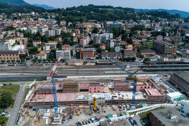 Mendrisio cantiere Campus universitario SUPSI Mendrisio cantiere Campus universitario SUPSI