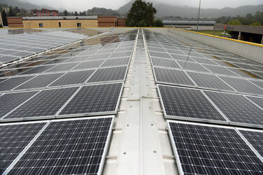Manno inaugurazione nuovo impianto fotovoltaico progetto Sole per tutti ditta Taiana SA