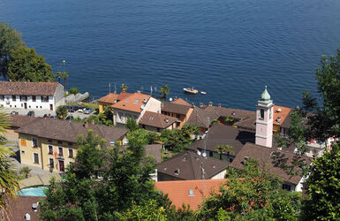 Gerra Gambarogno vedute panoramiche