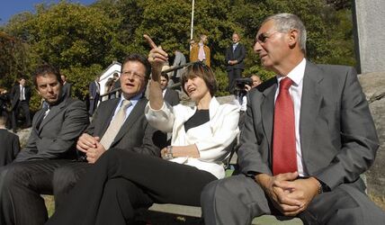 Biasca ricevimento Presidente della Confederazione Micheline Calmy Rey