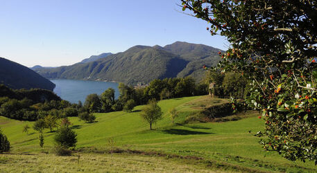 Agra veduta panoramica luganese