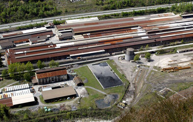 Bodio panoramica terreni area sedime ex Monteforno