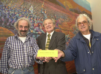 Arbedo Castione quadro fratelli Totti al comune