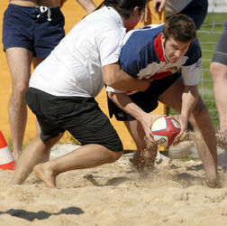 Rugby 1&deg; Torneo di Beach Rugby