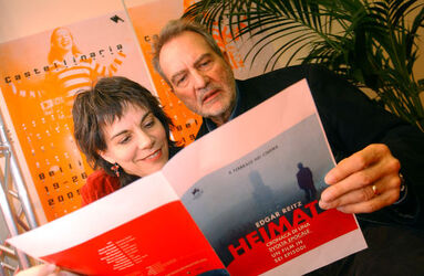 Castellinaria 2005 Edgard Reitz e Salom&eacute; Kammer introducono Heimat