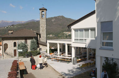 Davesco Soragno sala multiuso inaugurazione