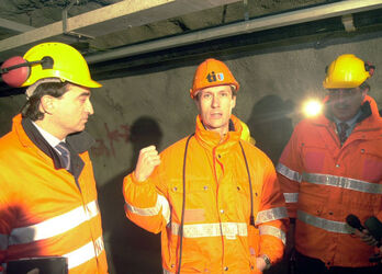 Airolo visita nella Galleria del Gottardo Airolo visita nella Galleria del Gottardo