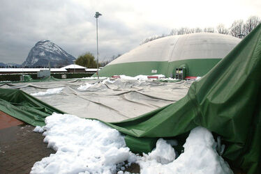 Lugano danni al Tennis Club