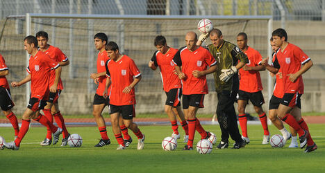 Calcio allenamento FC Ararat Yerevan