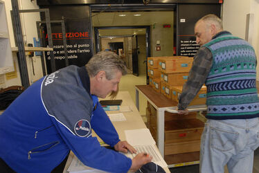 Bellinzona centro smistamento schede elettorali