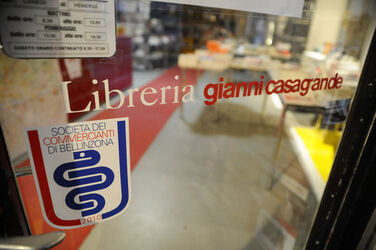 Bellinzona chiusura Libreria Casagrande
