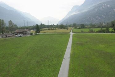 Claro terreno campo golf