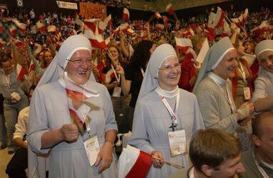 Berna Papa Giovanni Paolo II in visita in Svizzera
