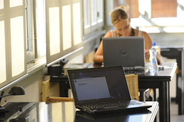 Chiasso computer portatili alla Biblioteca Comunale