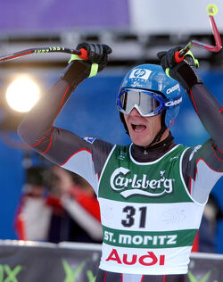 Sci Alpino Mondiali St.MoritzSki Alpin WM 2003 Abfahrt Maenner