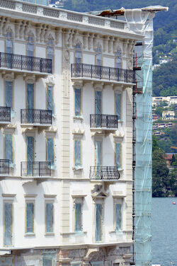 Lugano veduta cantiere ex Palace