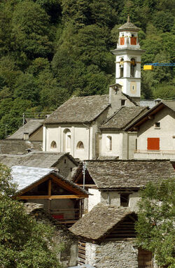 Prato Sornico veduta panoramica