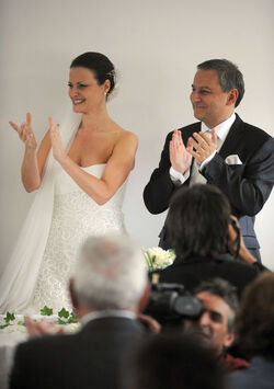Santa Maria Calanca matrimonio sindaco Brenno Martignoni e Stefania Polti Santa Maria Calanca matrimonio sindaco Brenno Martignoni e Stefania Polti