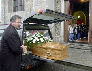 Biasca funerali A.Russo vittima incidente Claro
