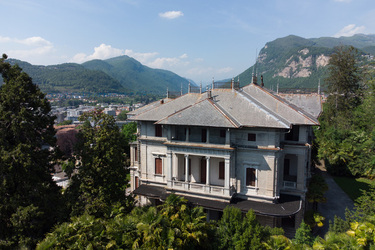 Mendrisio veduta Villa Foresta