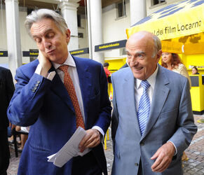Locarno Festival del Film 2008 visita Hans Rudolf Merz Locarno Festival del Film 2008 visita Hans Rudolf Merz