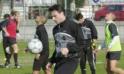 Calcio allenamento Philippe Walker FC Lugano