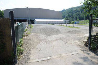 Chiasso area parcheggio pista del ghiaccio Chiasso area parcheggio pista del ghiaccio