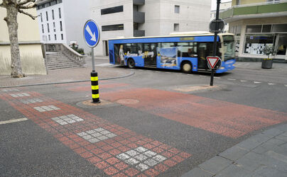 Minusio Strisce pedonali rosse Minusio Strisce pedonali rosse