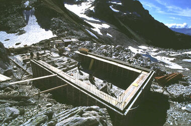 Valle Bedretto cantiere capanna Cristallina