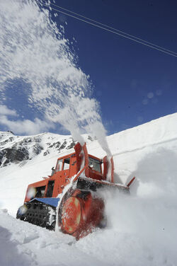 Passo della Novena sgombero neve