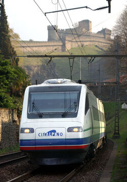 Bellinzona treno Cisalpino