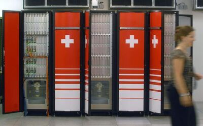Manno nuovo computer centro di calcolo