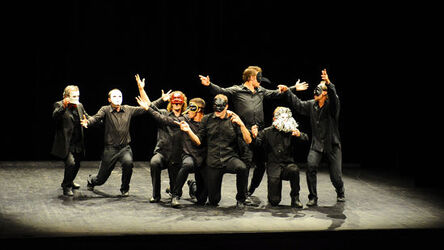 Bellinzona prima rappresentazione teatrale giocatori AC Bellinzona di x201c AMLETO x201d 